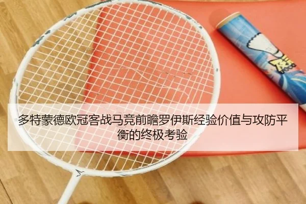 多特蒙德欧冠客战马竞前瞻罗伊斯经验价值与攻防平衡的终极考验